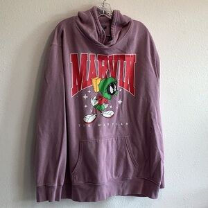 Marvin Looney Tunes hooded sweatshirt